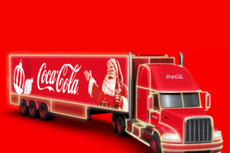 Messe Basel Coca-Cola Weihnachtstruck